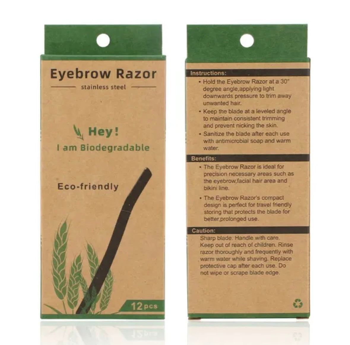 Eco Friendly EyeBrow Razor